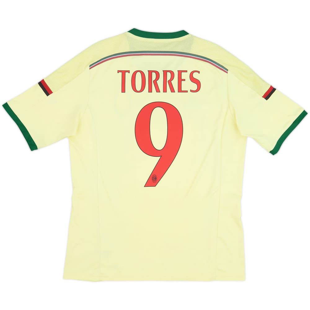 2014-15 AC Milan Third Shirt Torres #9 - 5/10 - (L)