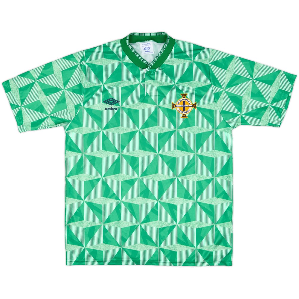 1990-92 Northern Ireland Home Shirt - 9/10 - (L)