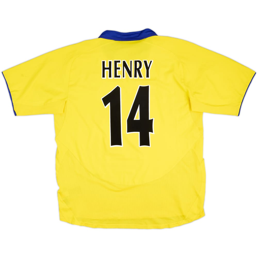2003-05 Arsenal Visitante Camiseta Henry #14 - 8/10 - (XL)