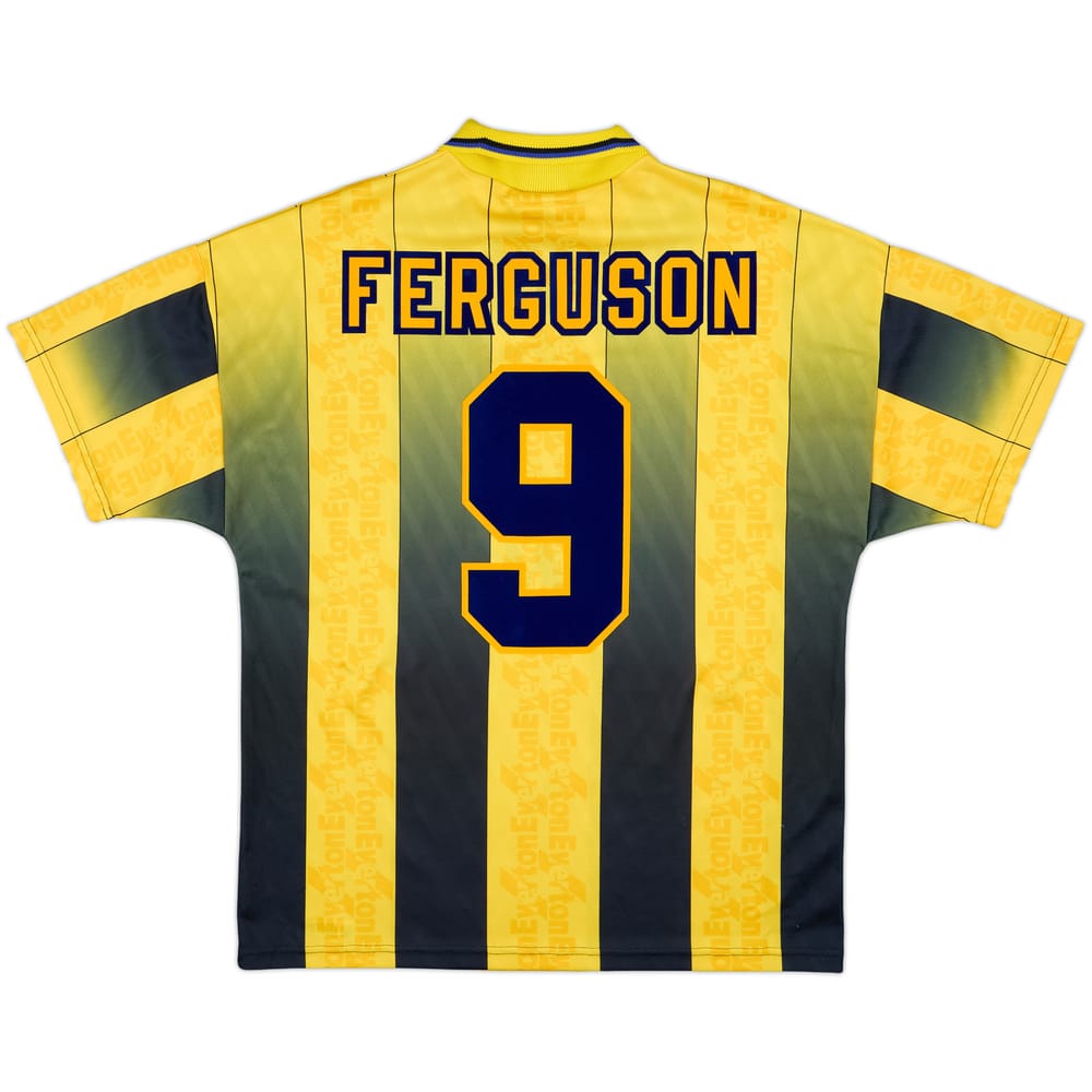 1996-98 Everton Away Shirt Ferguson #9 - 9/10 - (L)