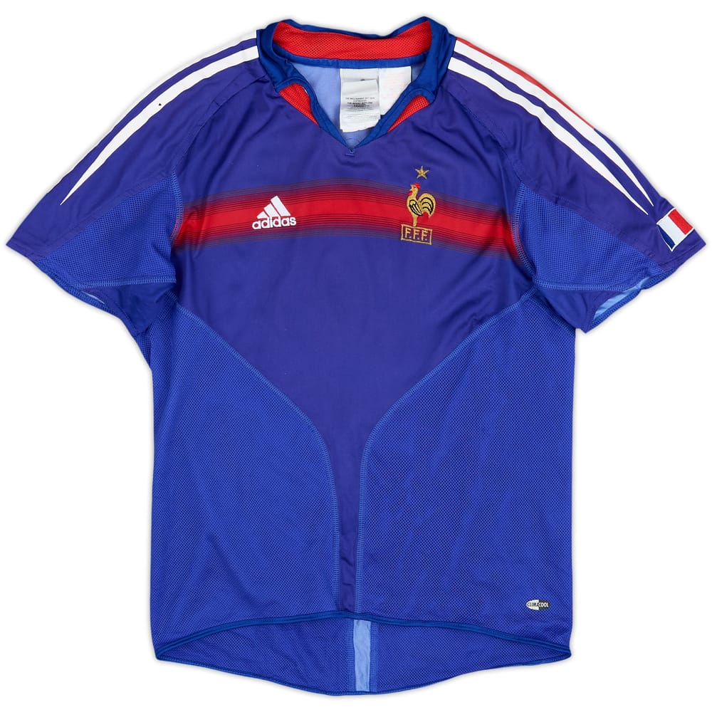 2004-06 France Home Shirt - 8/10 - (M.Boys)