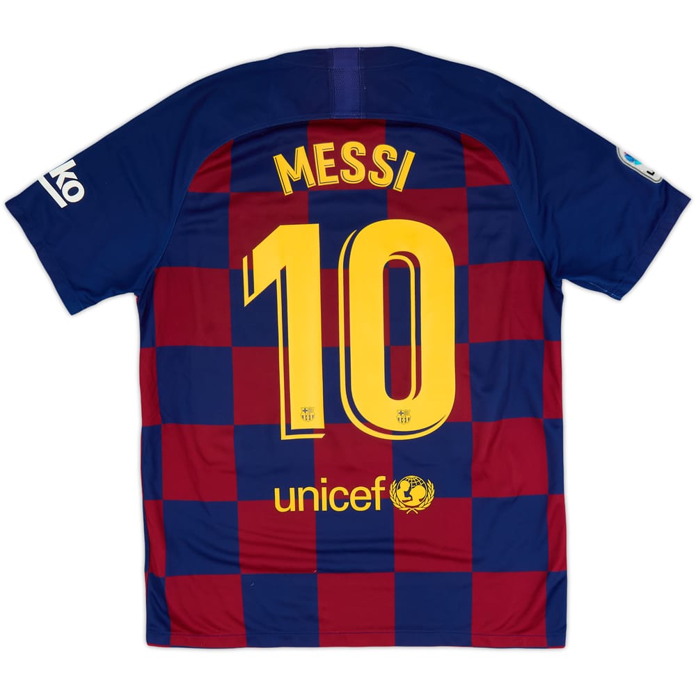 2019-20 Barcelona Home Shirt Messi #10 - 6/10 - (L)