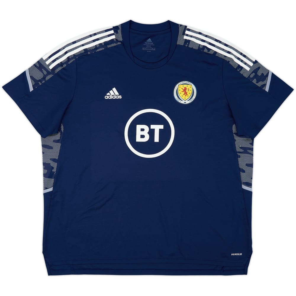 2021-22 Scotland adidas Training Shirt - 8/10 - (3XL)