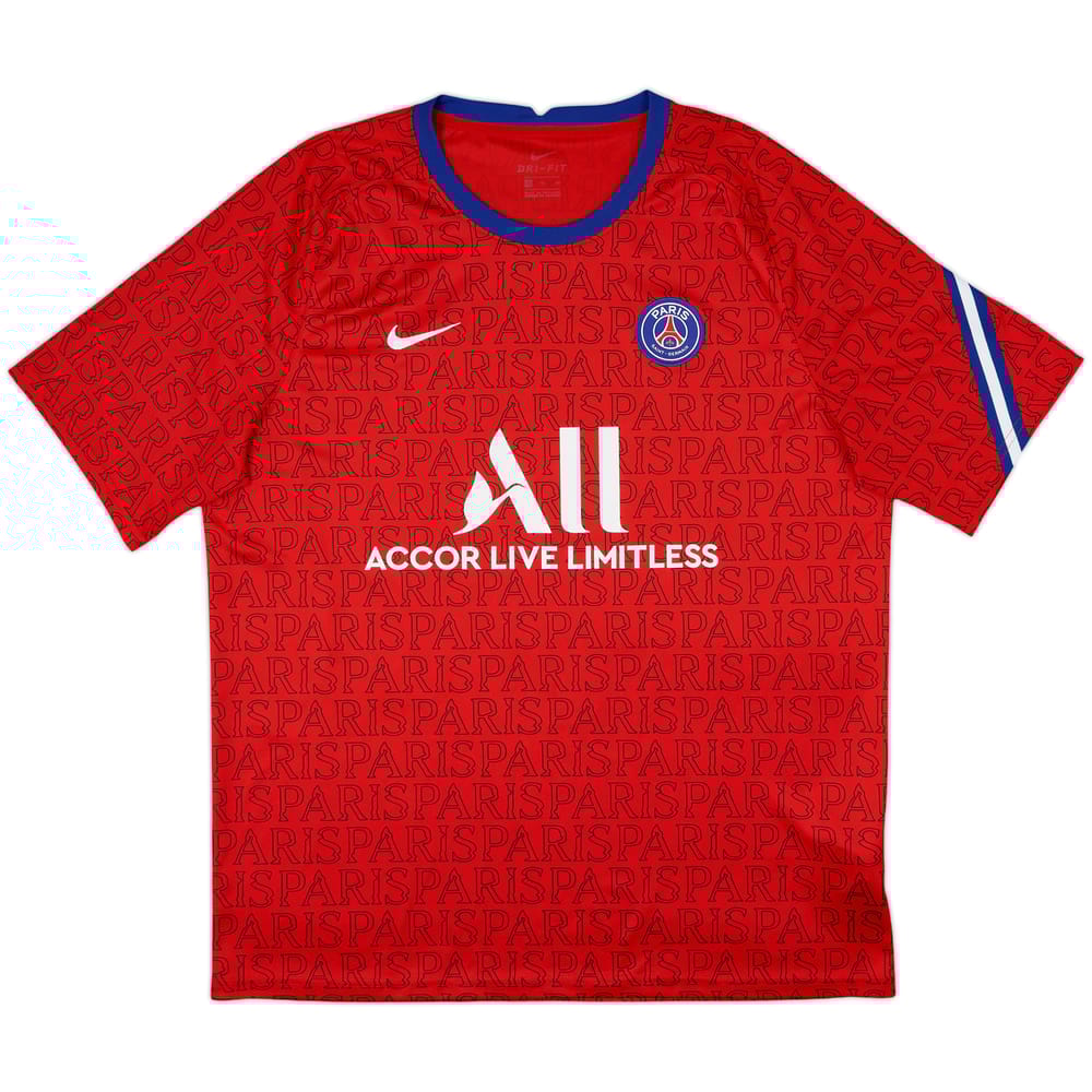 2020-21 Paris Saint-Germain Nike Training Shirt - 10/10 - (XL)