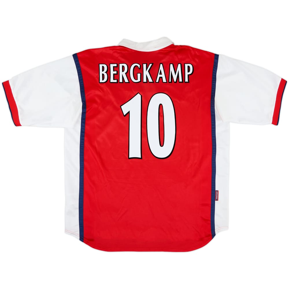 1998-99 Arsenal Home Shirt Bergkamp #10 - 10/10 - (XL)