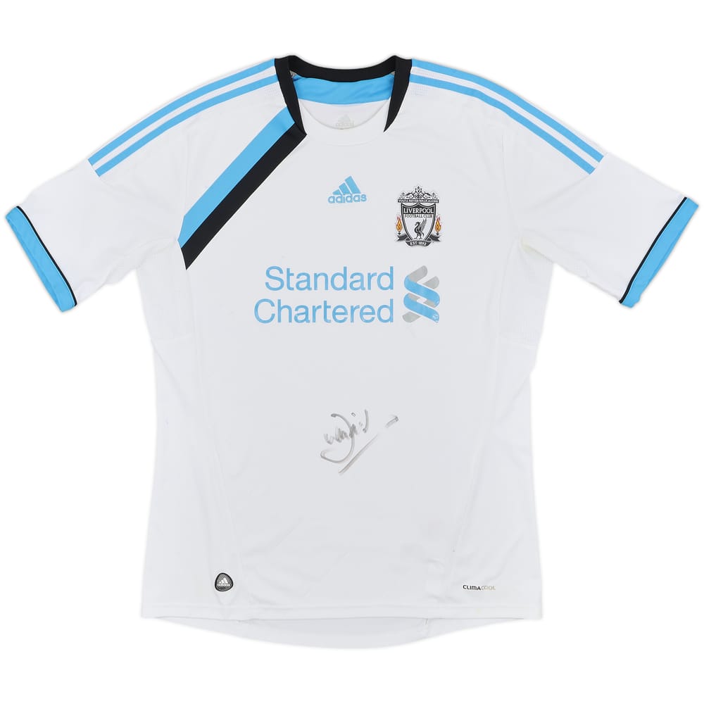 2011-12 Liverpool Signed Third Shirt - 5/10 - (L)