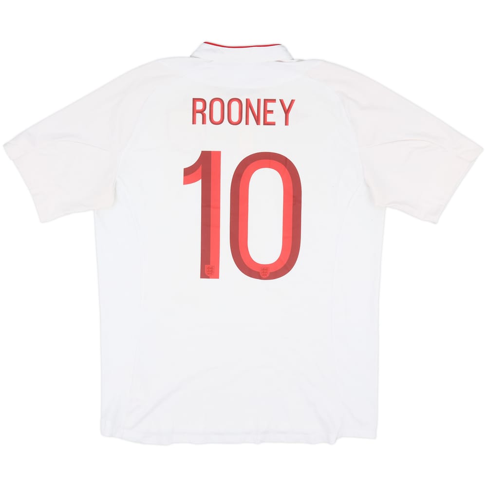 2012-13 England Home Shirt Rooney #10 - 7/10 - (L)