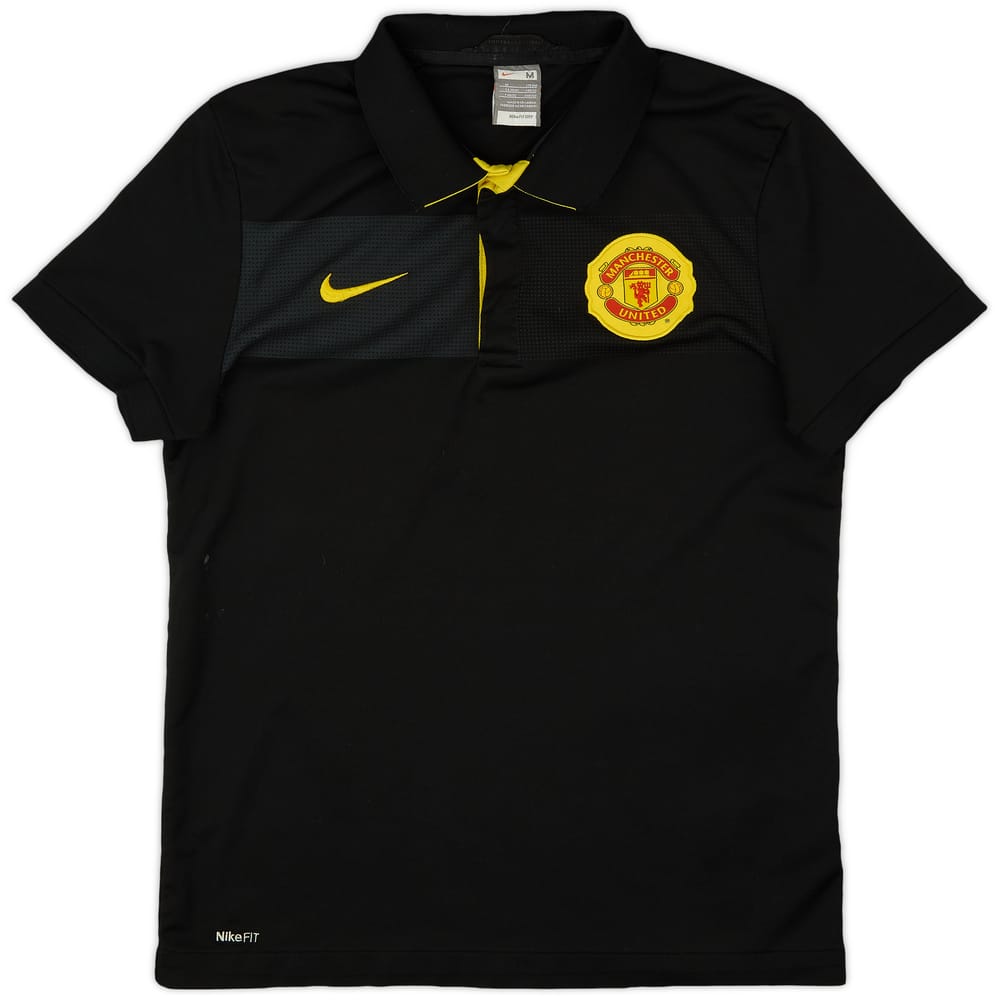 2009-10 Manchester United Nike Polo Shirt - 7/10 - (M)