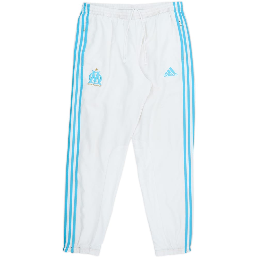 2008-09 Olympique Marseille adidas Track Pants/Bottoms - 5/10 - (M/L)