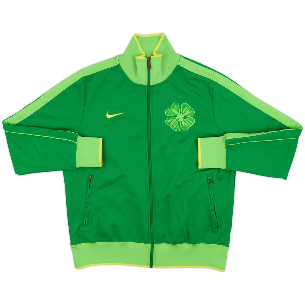 2010-11 Celtic Nike N98 Track Jacket - 8/10 - (L)