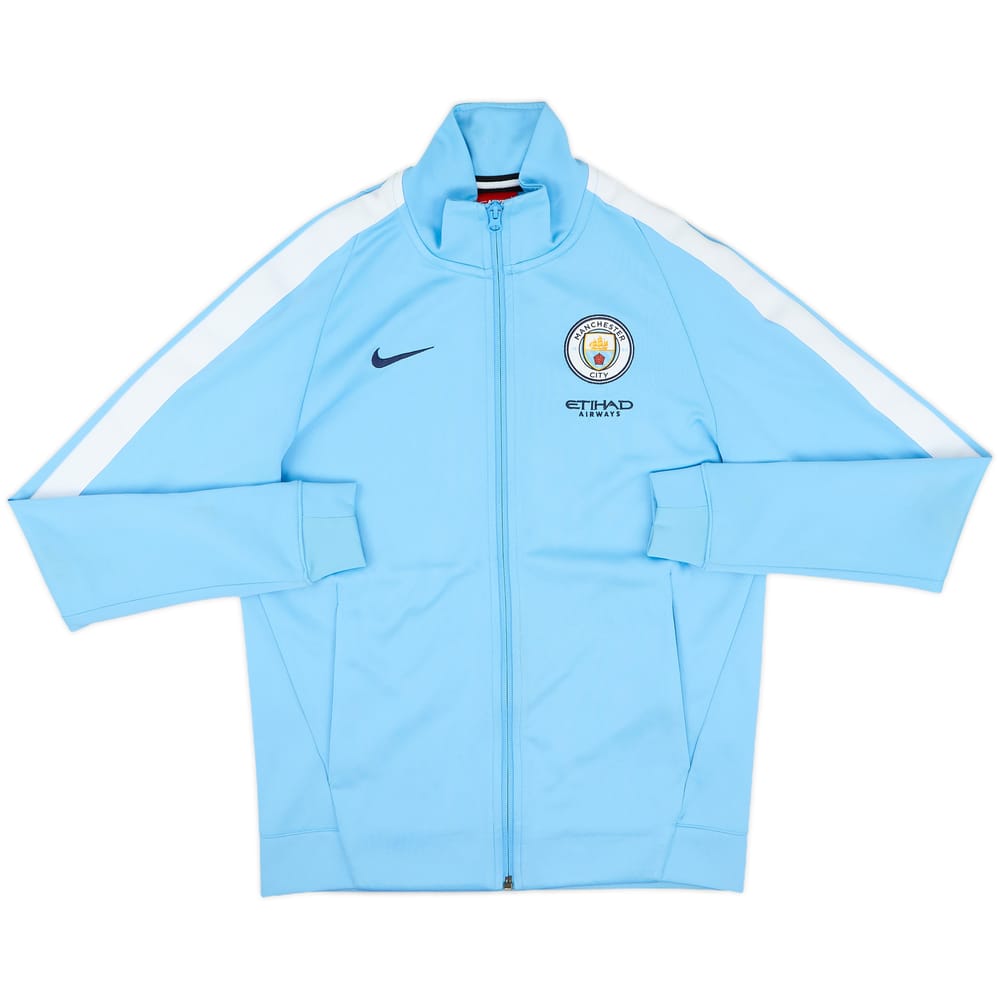 2017-18 Manchester City Nike Track Jacket - 7/10 - (S)