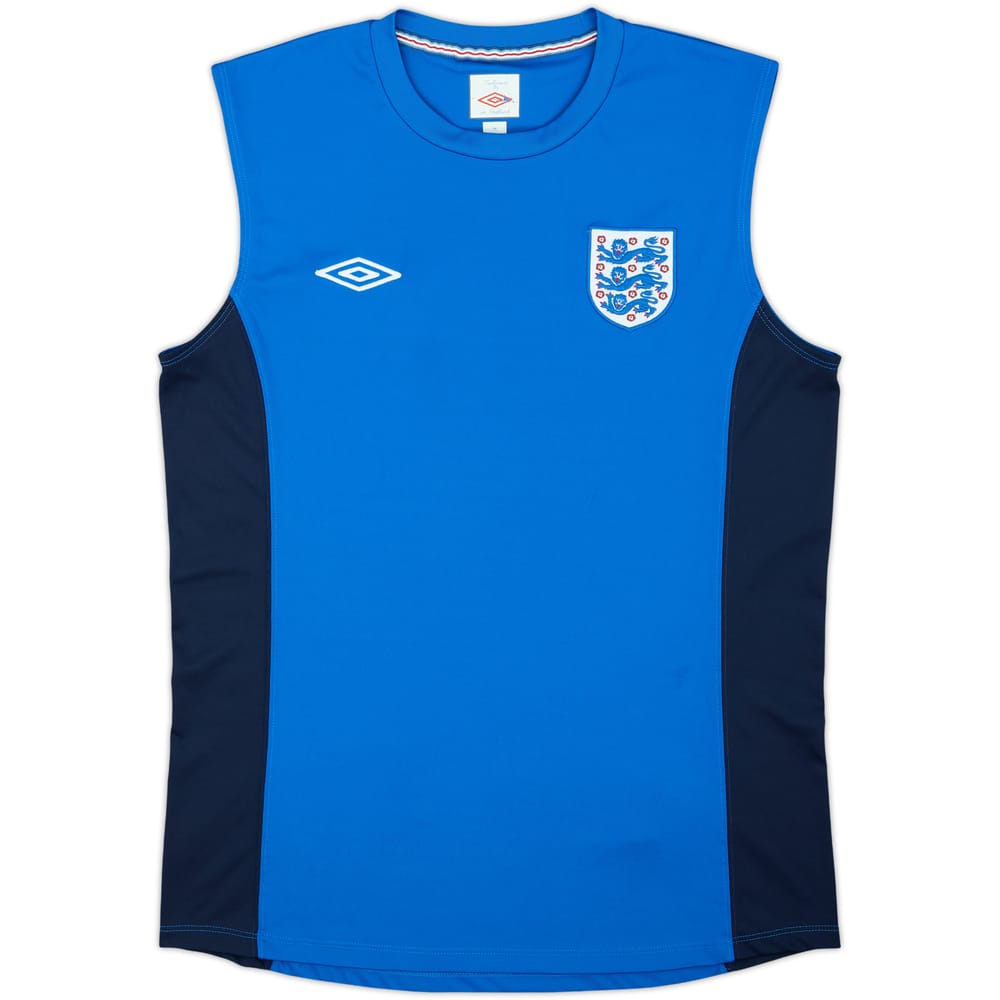 2010-11 England Umbro Training Vest - 7/10 - (M)
