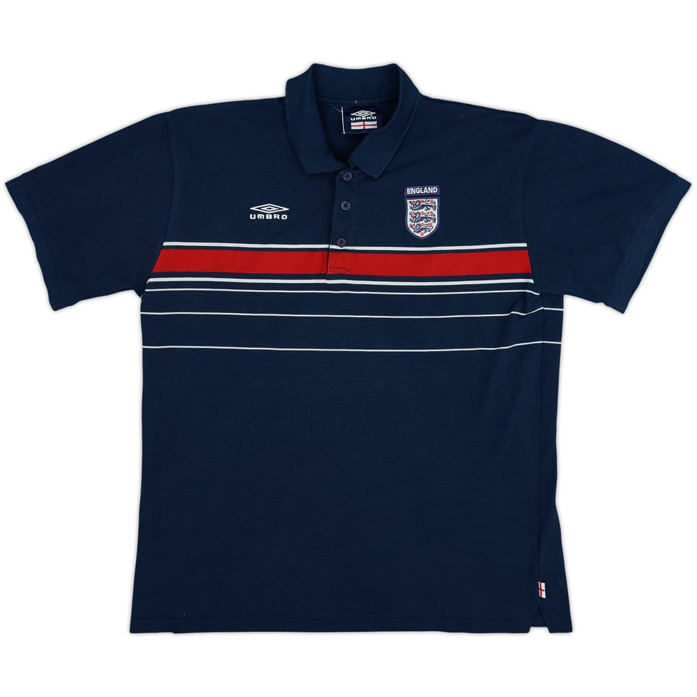 2002-04 England Umbro Polo Shirt - 6/10 - (L)