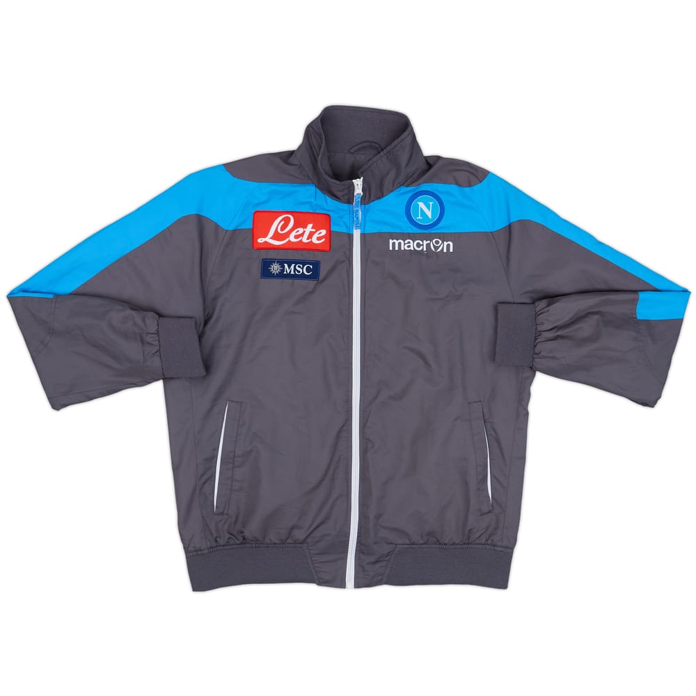 2014-15 Napoli Macron Track Jacket - 8/10 - (M)