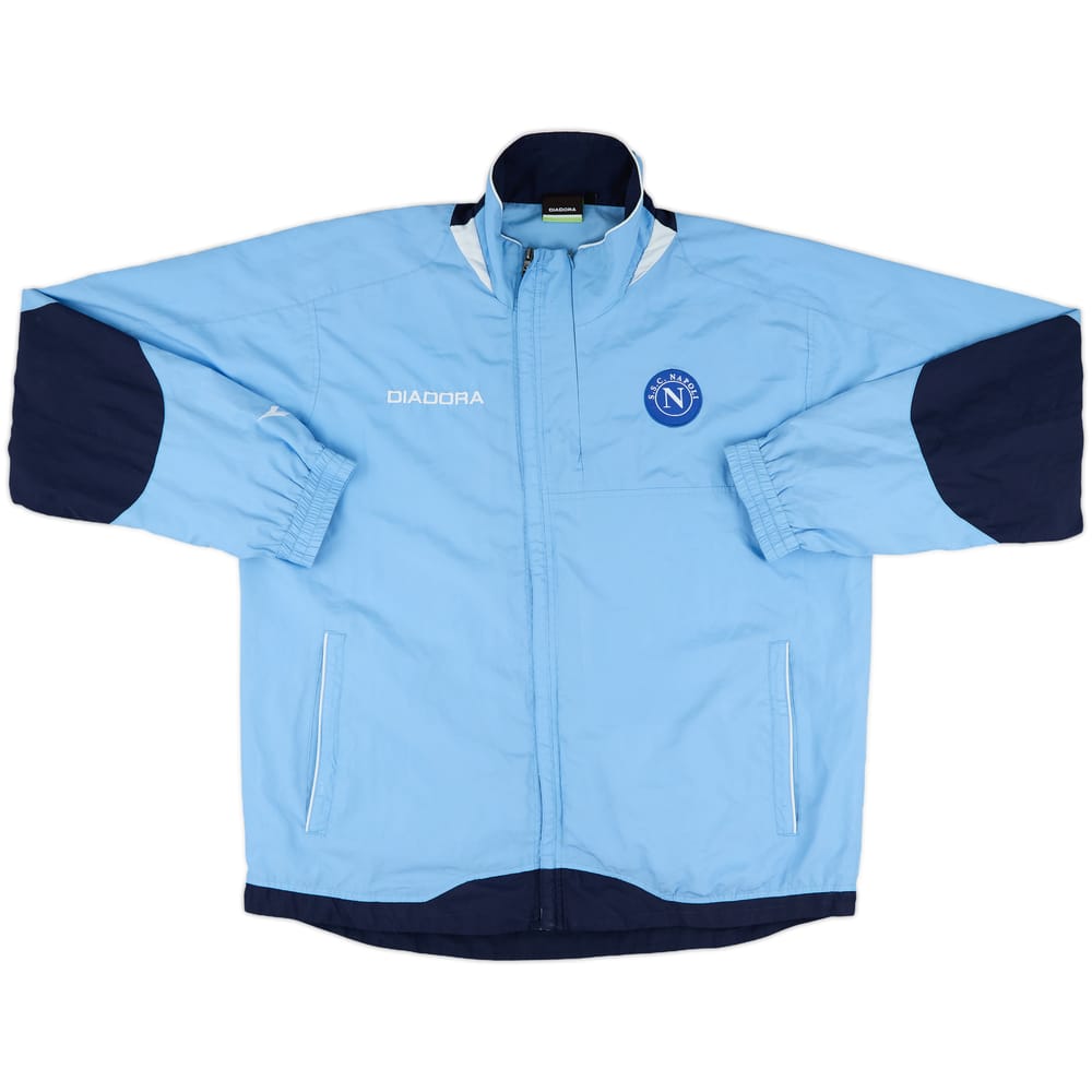 2007-08 Napoli Diadora Track Jacket - 7/10 - (XL)