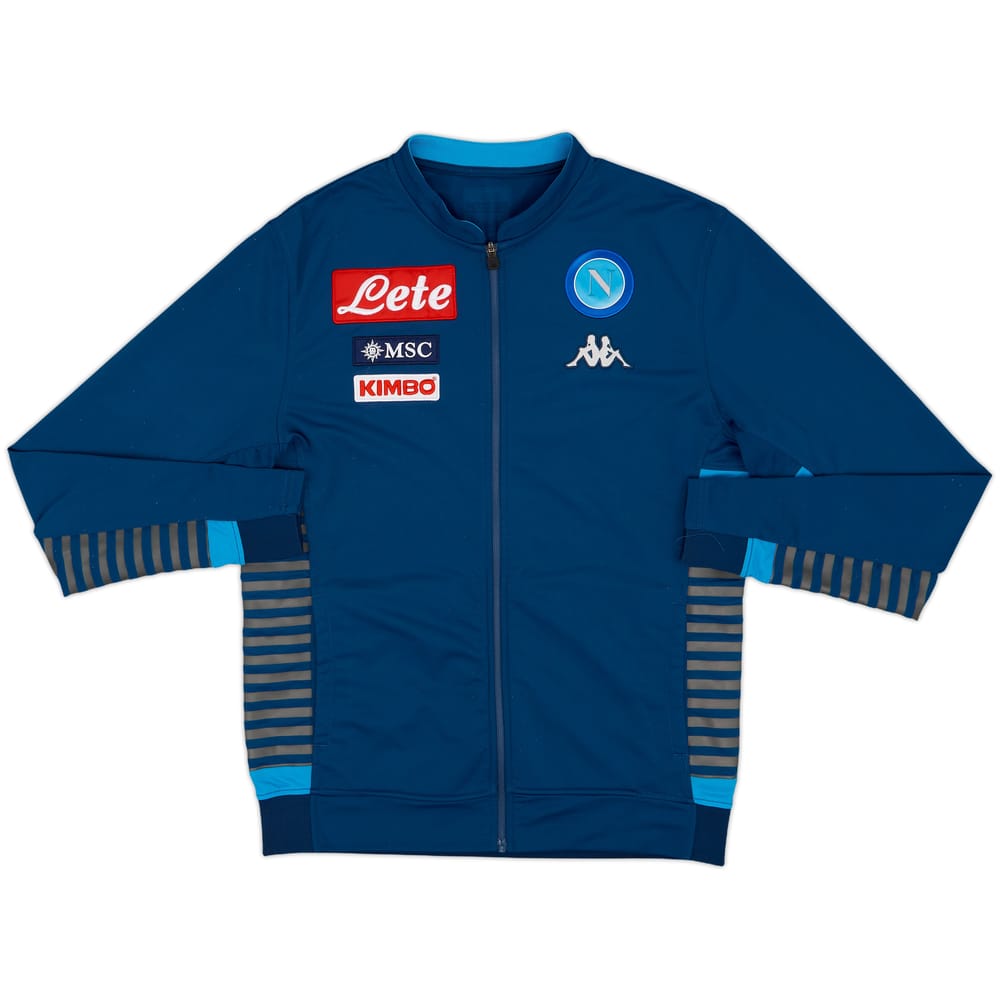 2019-20 Napoli Kappa Track Jacket - 6/10 - (L)