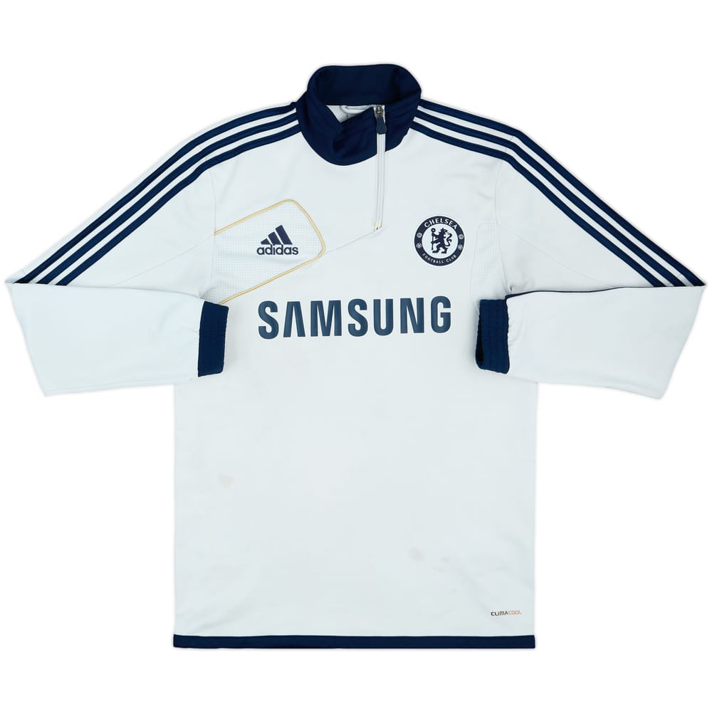 2012-13 Chelsea adidas 1/4 Zip Drill Top - 5/10 - (M/L)