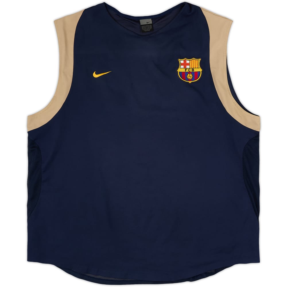 2003-04 Barcelona Nike Training Vest - 6/10 - (XL)