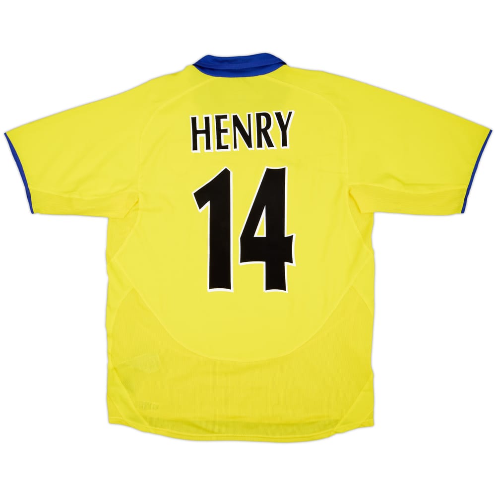 2003-05 Arsenal Away Shirt Henry #14 - 8/10 - (M)