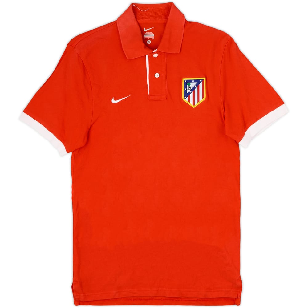 2012-13 Atletico Madrid Nike Polo Shirt - 6/10 - (S)