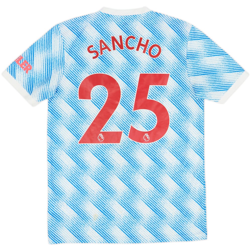 2021-22 Manchester United Away Shirt Sancho #25 - 10/10 - (M)