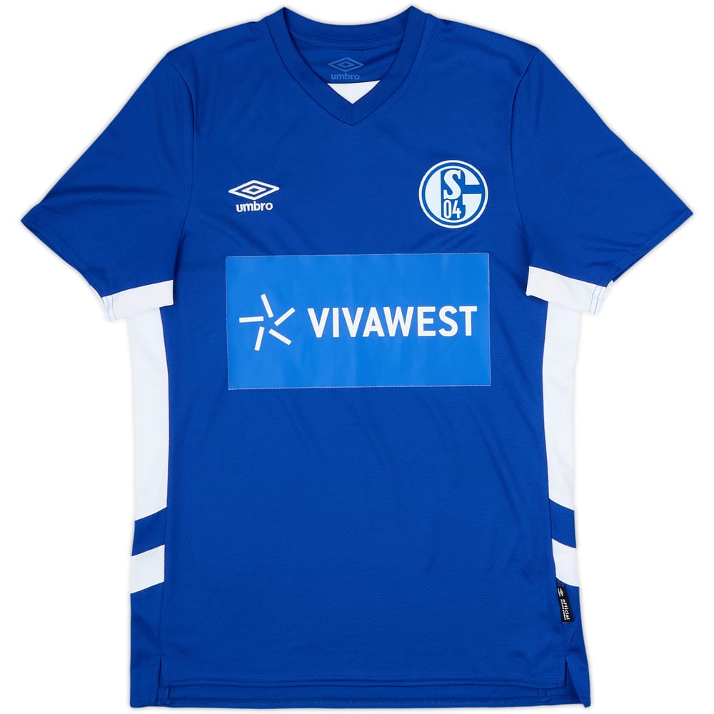 2021-22 Schalke Home Shirt - 8/10 - (M)