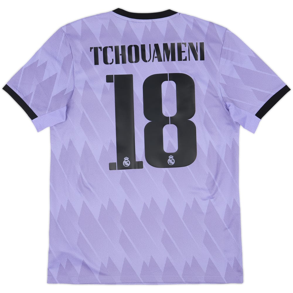 2022-23 Real Madrid Away Shirt Tchouameni #18 - 8/10 - (M)