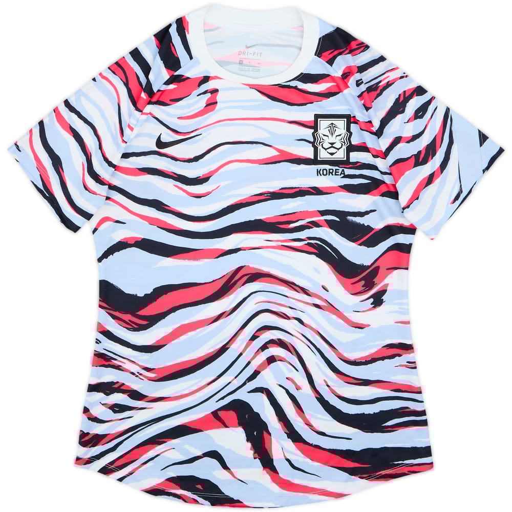 2020-21 South Korea Nike Pre Match Shirt - 10/10 - (Women's S)
