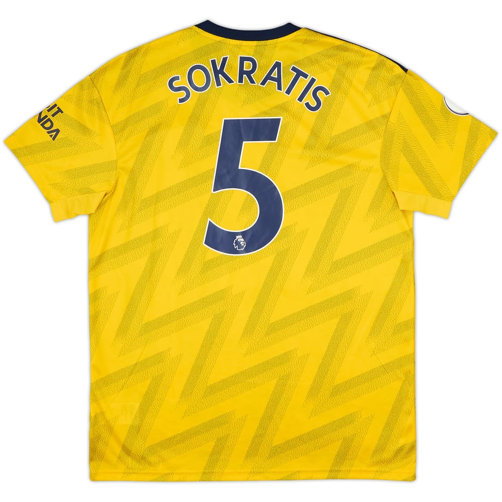 2019-20 Arsenal Away Shirt Sokratis #5 - 8/10 - (L)