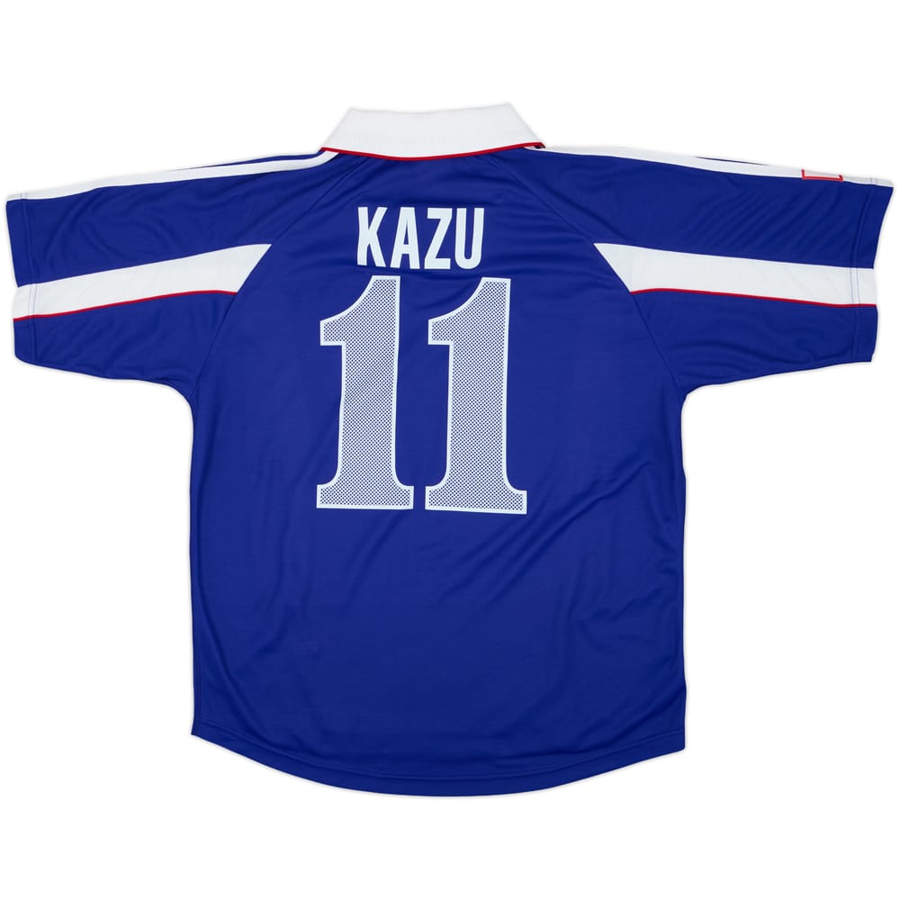 1999-00 Japan Player Issue Home Shirt Kazu #11 - 8/10 - (L)