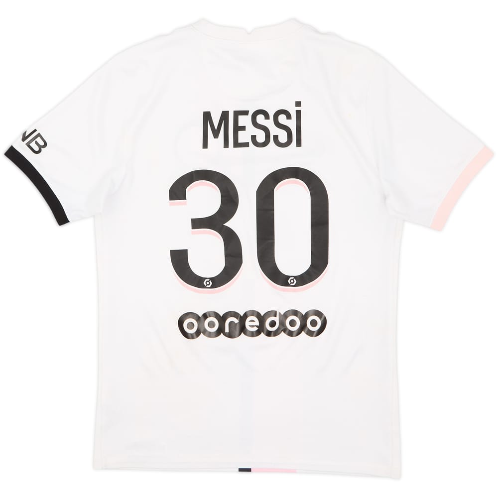 2021-22 Paris Saint-Germain Away Shirt Messi #30 - 5/10 - (S)