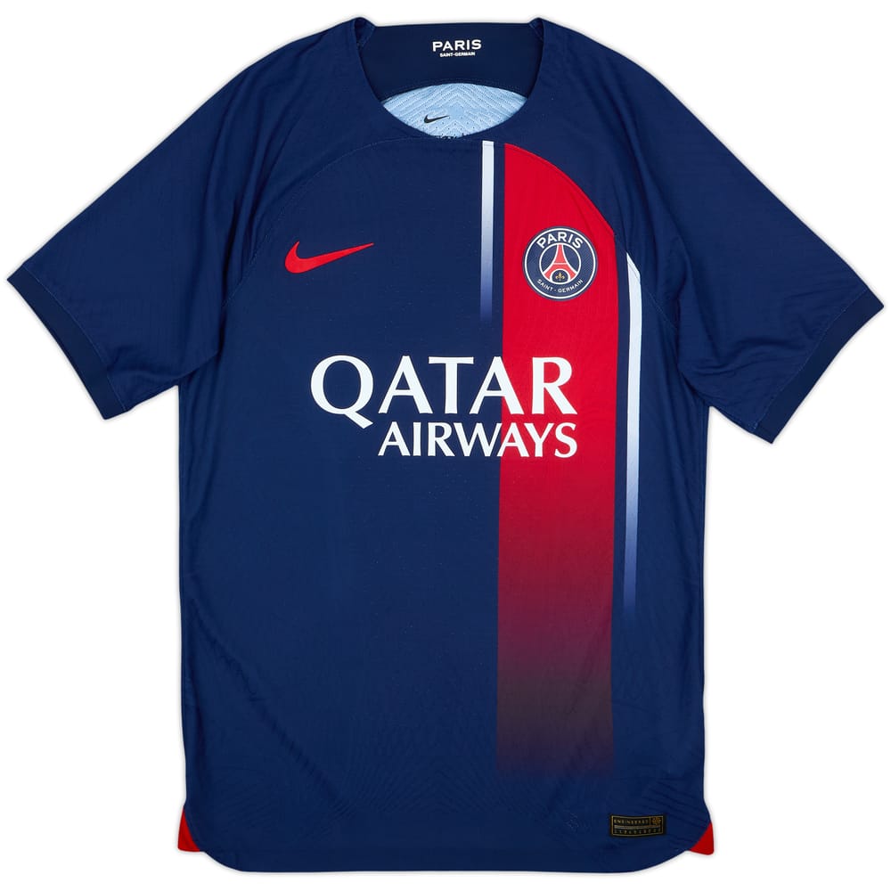 2023-24 Paris Saint-Germain Authentic Home Shirt - 10/10 - (S)