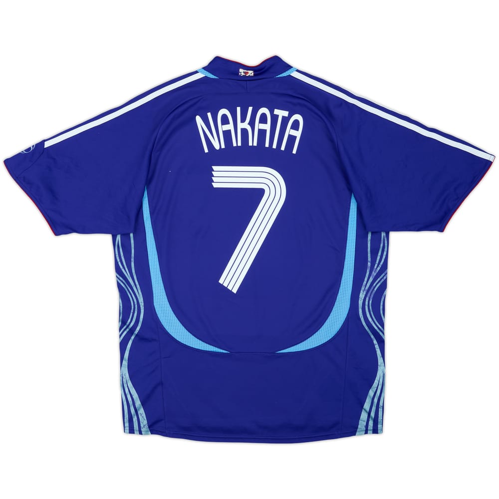 2006-08 Japan Home Shirt Nakata #7 - 6/10 - (L)