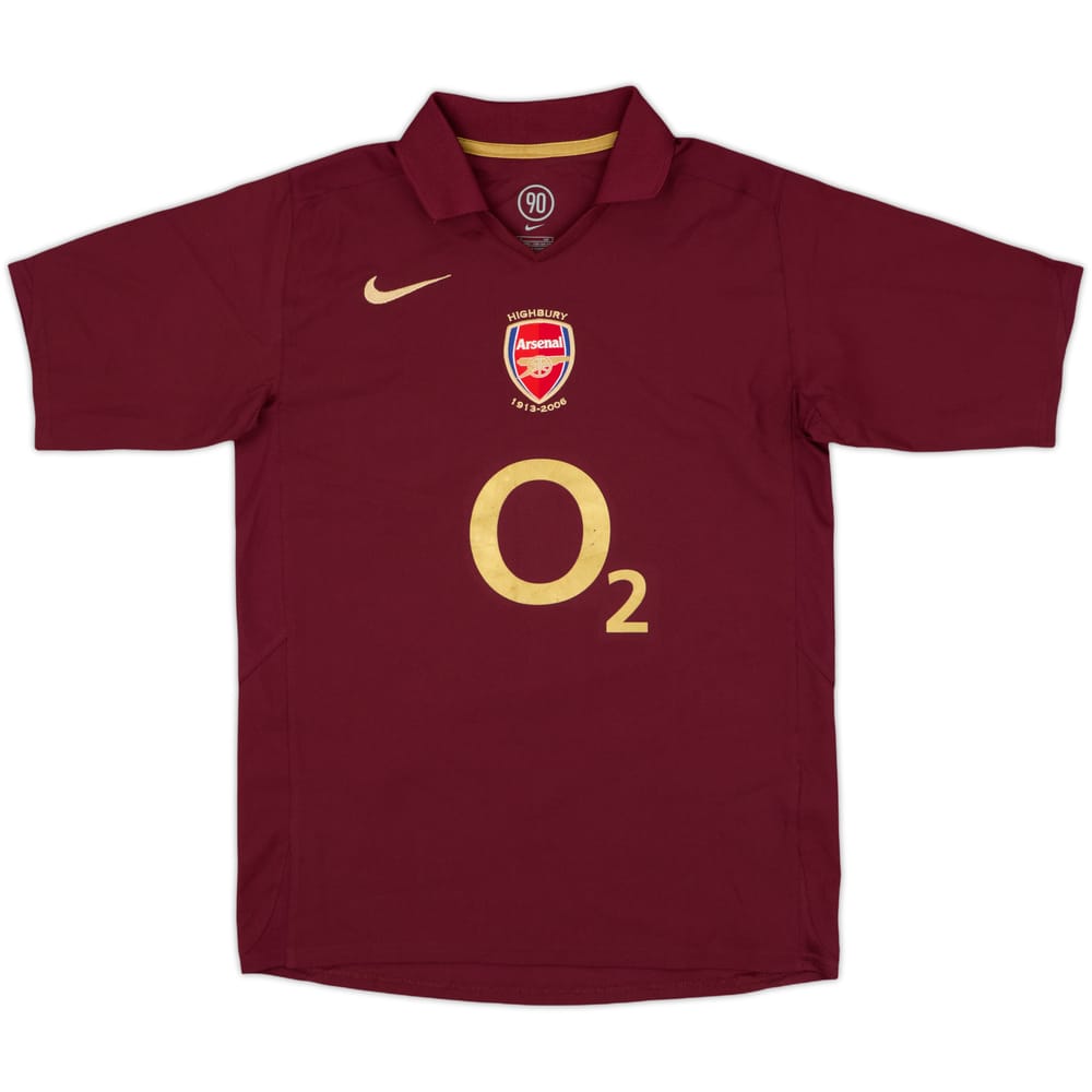 2005-06 Arsenal Home Shirt - 6/10 - (L.Boys)