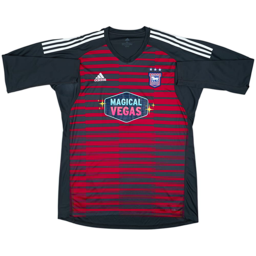 2018-19 Ipswich GK Shirt - 8/10 - (XL)