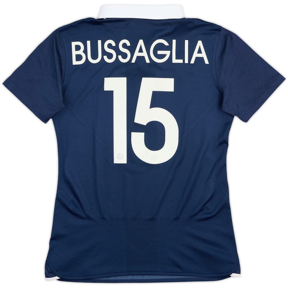 2014 France Women's Match Issue Home Shirt Bussaglia #15