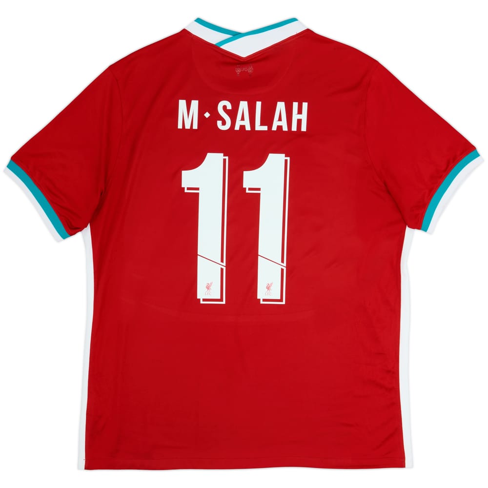 2020-21 Liverpool Home Shirt M.Salah #11 - 5/10 - (XL)