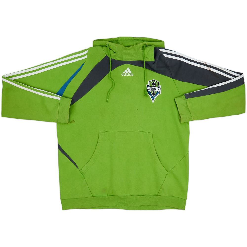 2009-10 Seattle Sounders adidas Hooded Top - 6/10 - (XL/XXL)
