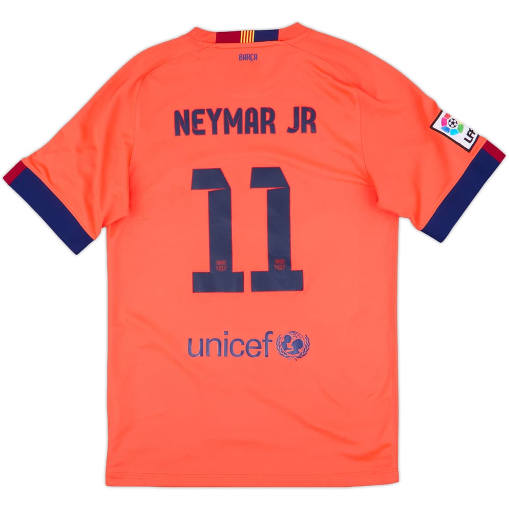 2014-15 Barcelona Away Shirt Neymar Jr #11 - 9/10 - (S)
