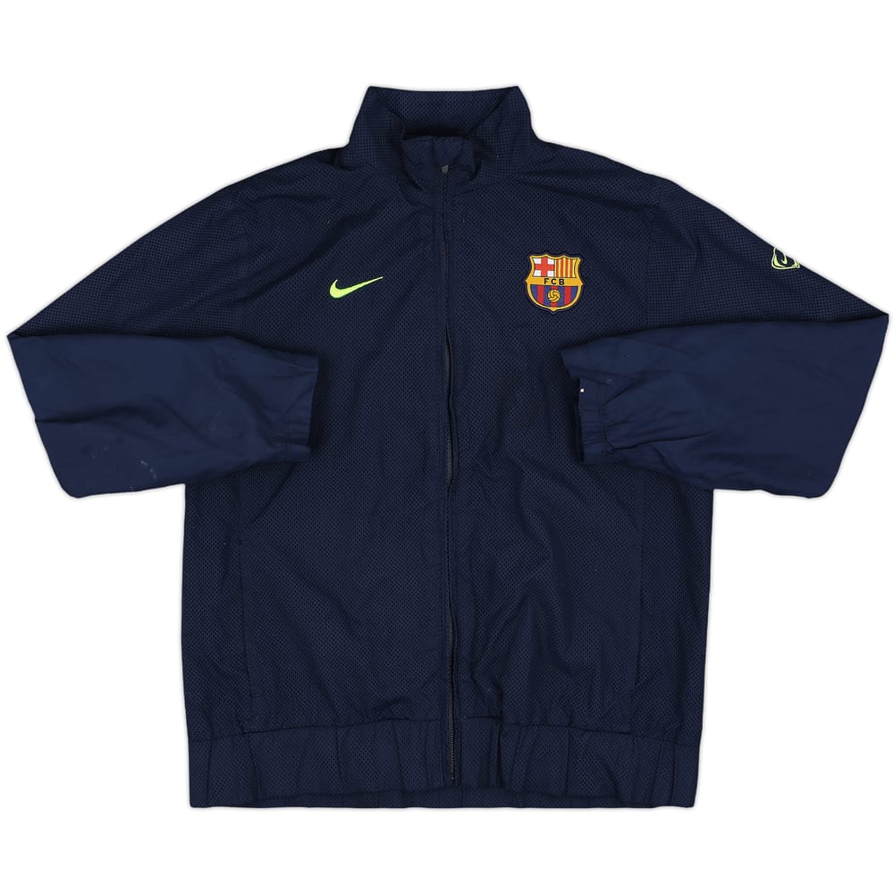 2009-10 Barcelona Nike Track Jacket - 8/10 - (L.Boys)