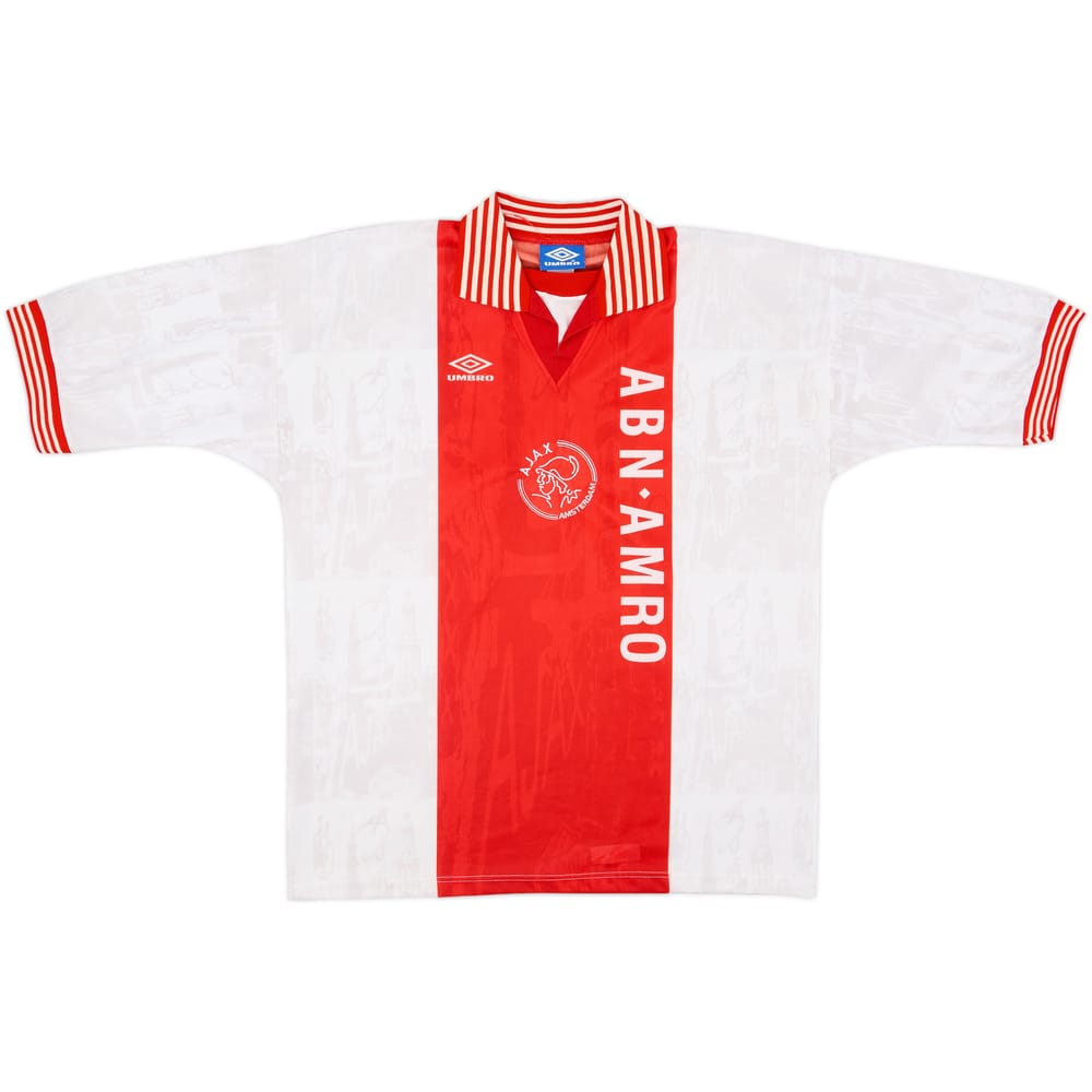 1995-96 Ajax Home Shirt - 8/10 - (XL)