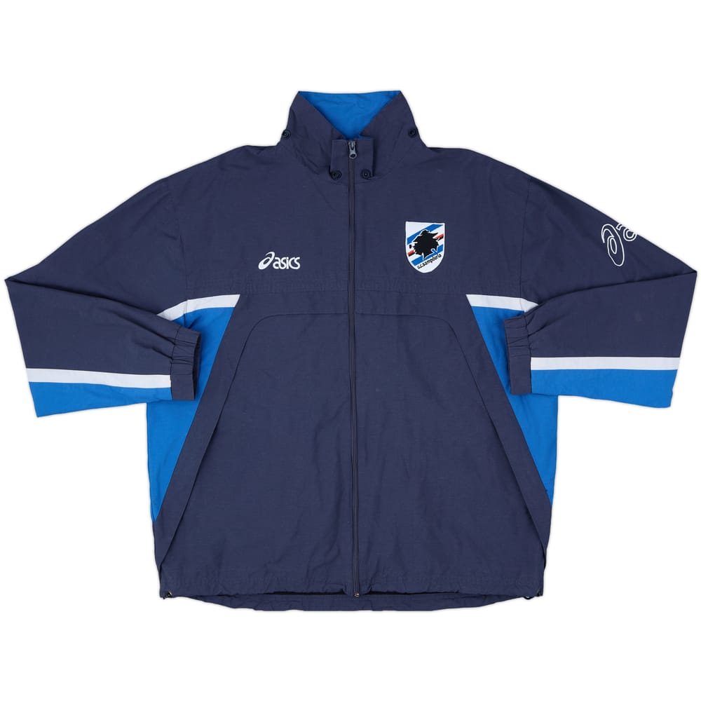 2002-03 Sampdoria Asics Track Jacket - 8/10 - (L)