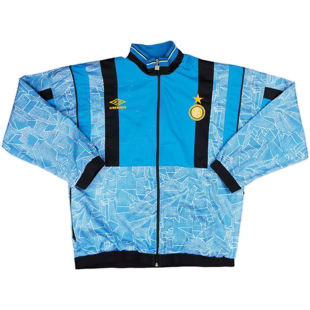 1995-96 Inter Milan Umbro Track Jacket - 10/10 - (L)