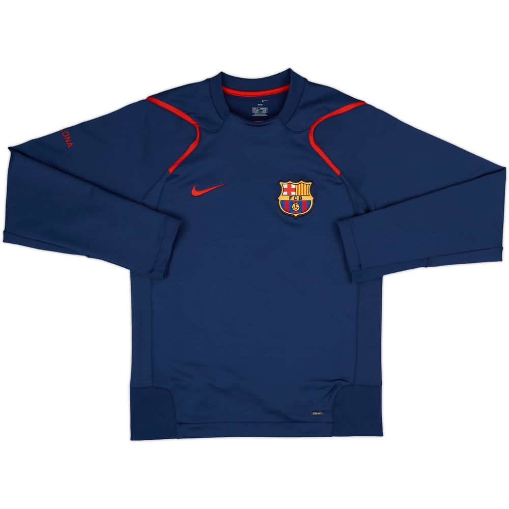 2006-07 Barcelona Nike Sweat Top - 9/10 - (S)