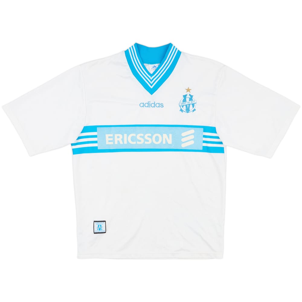 1997-98 Olympique Marseille Home Shirt - 8/10 - (M)