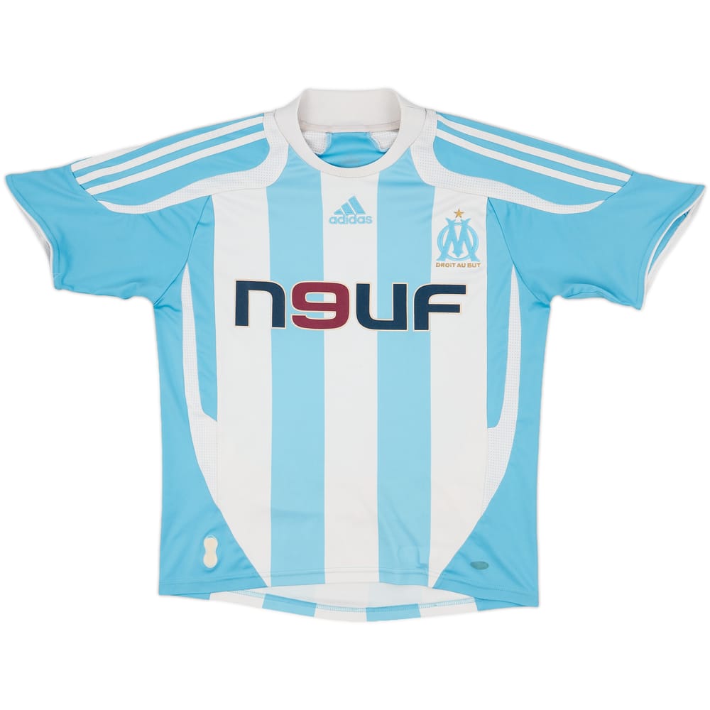2007-08 Olympique Marseille Away Shirt - 7/10 - (L.Boys)