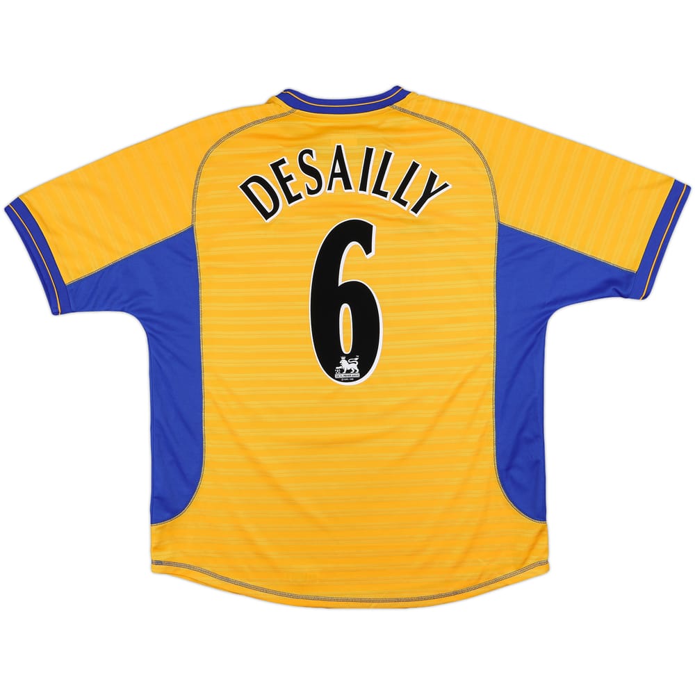 2000-01 Chelsea Away Shirt Desailly #6 - 10/10 - (XL)