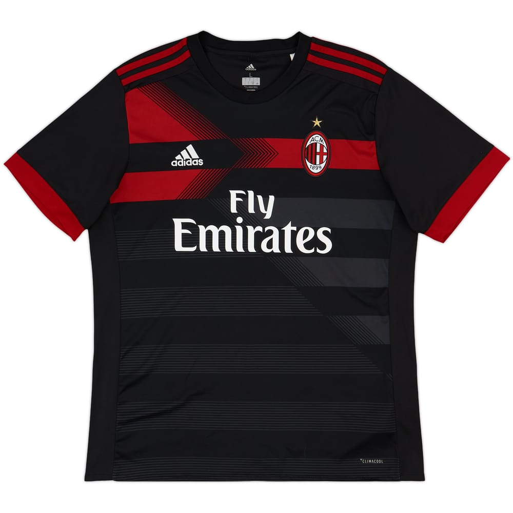 2017-18 AC Milan Third Shirt - 7/10 - (L)