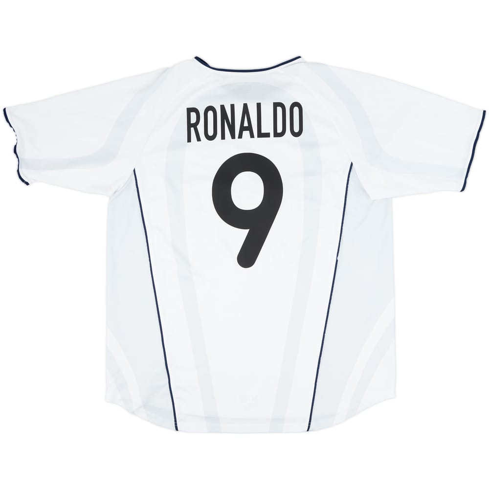 2001-02 Inter Milan Away Shirt Ronaldo #9 - 8/10 - (XL)