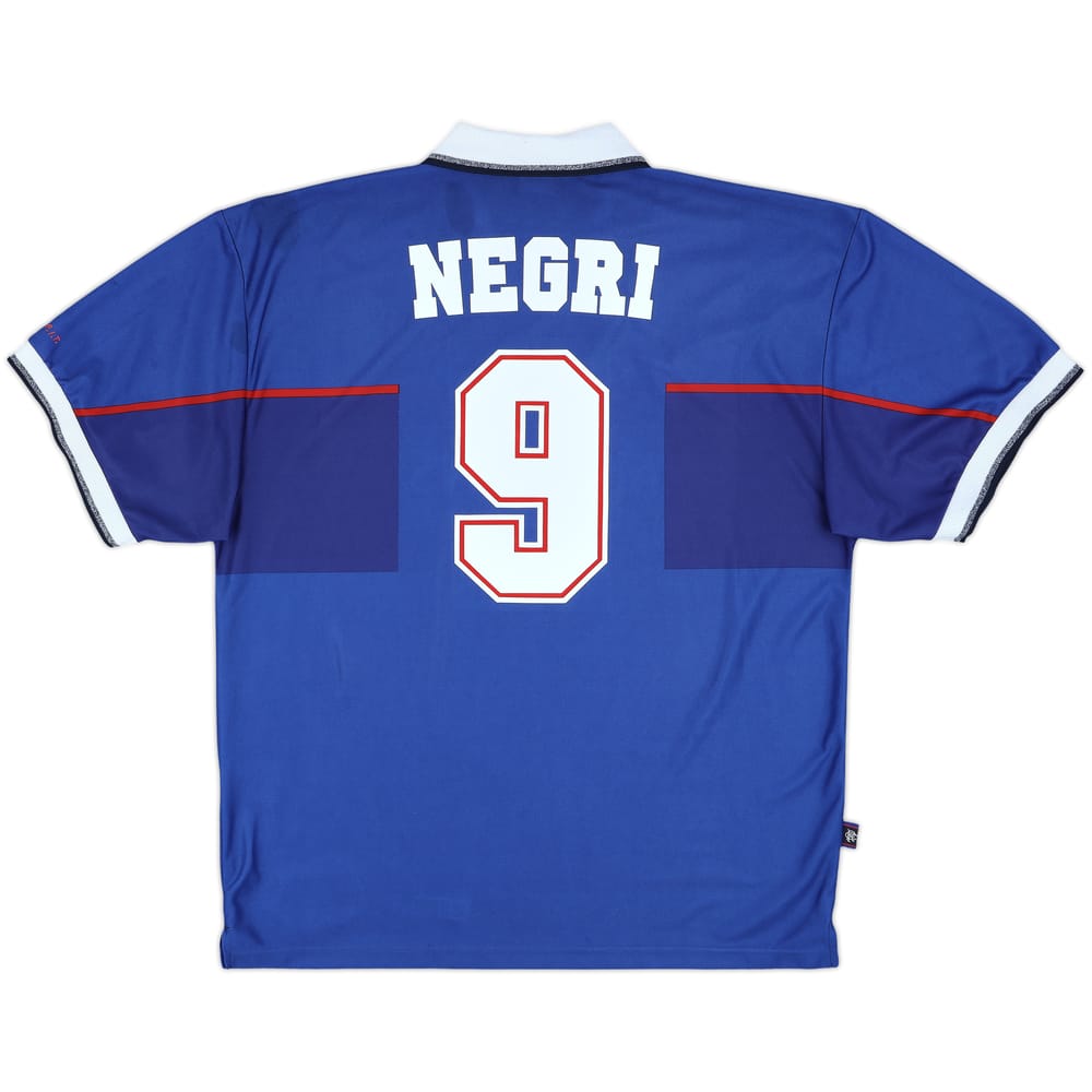 1997-99 Rangers Home Shirt Negri #9 - 8/10 - (XXL)